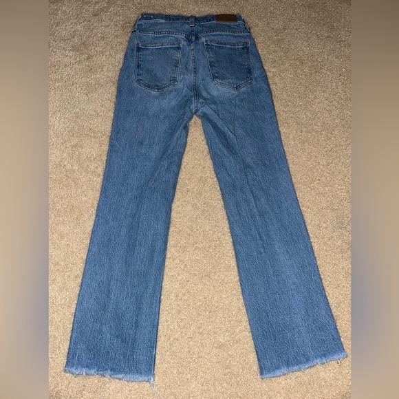 Madewell Straight Blue Jeans - Picture 3 of 6